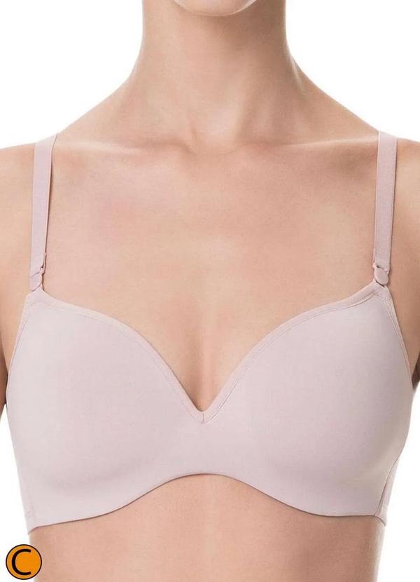 Liz - Sutiã sem Aro com Bojo Liz 51257 Taça C 365-Blush