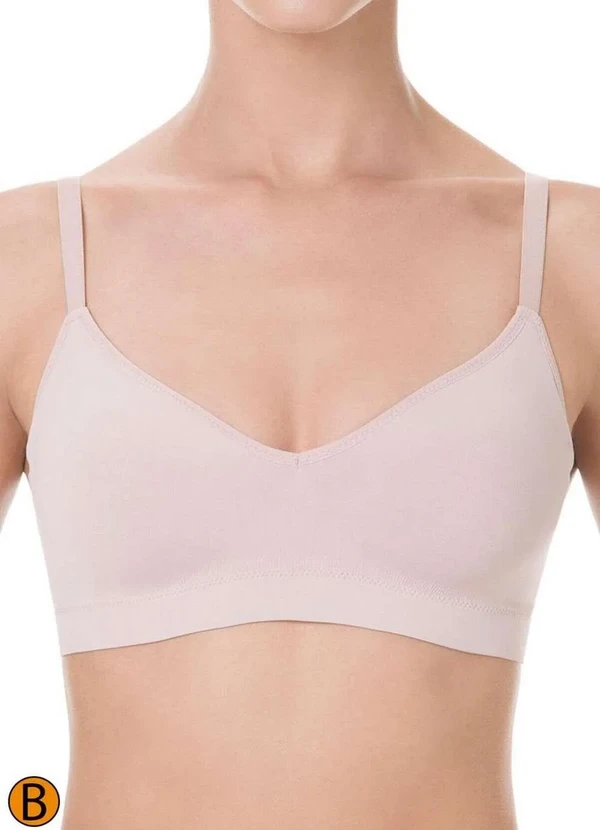 Liz - Sutiã sem Aro com Bojo Liz 51710 Taça B 365-Blush