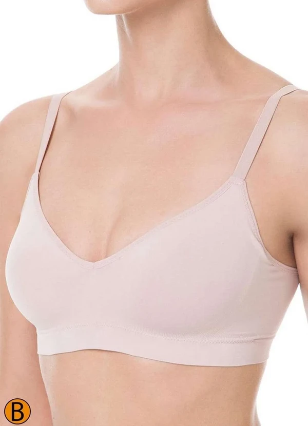 Liz - Sutiã sem Aro com Bojo Liz 51710 Taça B 365-Blush 2