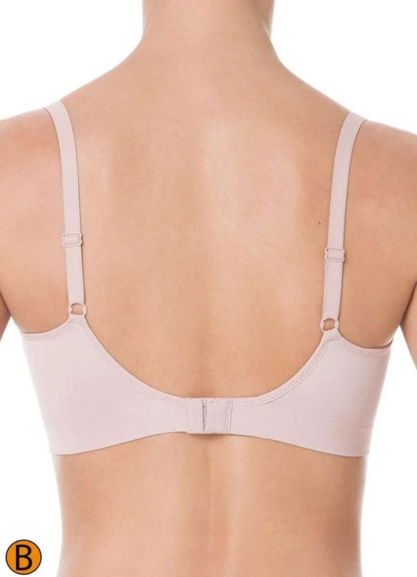 Liz - Sutiã sem Aro com Bojo Liz 51710 Taça B 365-Blush 3