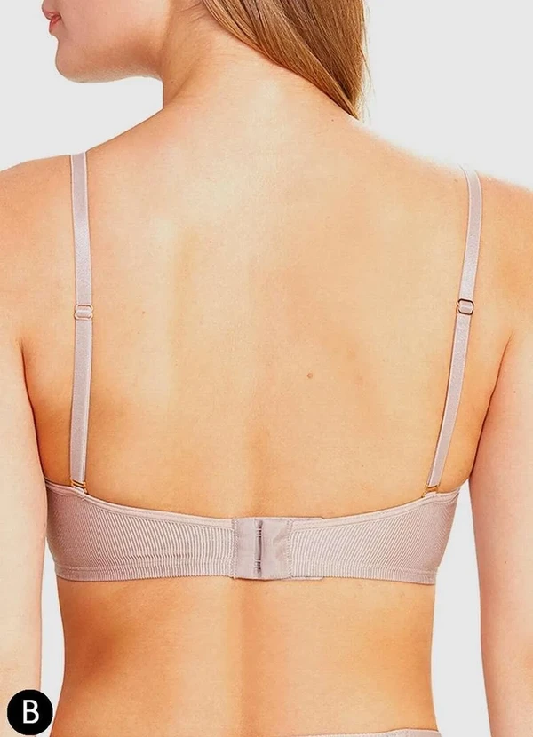 Plié - Sutiã sem Aro com Bojo Plie 60426 Taça B 011-Blush 2