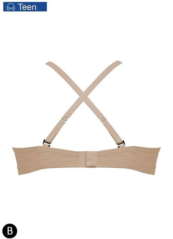 Sanny - Sutiã sem Aro com Bojo Sanny 138193 Taça B 4k-Chocolate 2