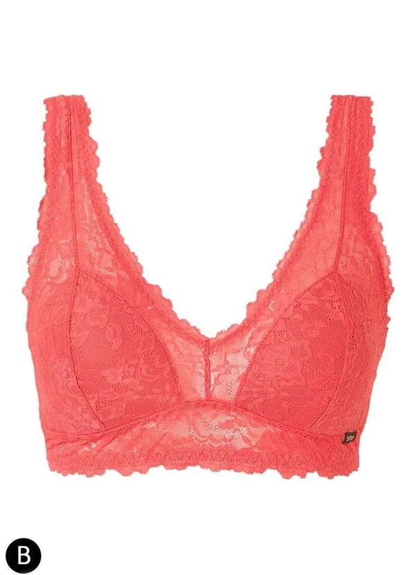 She - Sutiã sem Aro com Bojo She 522.02 Taça B Ro06-Rosa 3