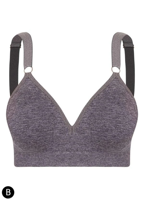 Trifil - Sutiã sem Aro com Bojo Trifil 1689 Taça B 630-Mescla