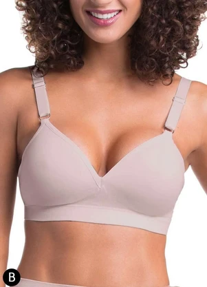 Sutiã sem Aro com Bojo Trifil 1689 Taça B - TRIFIL