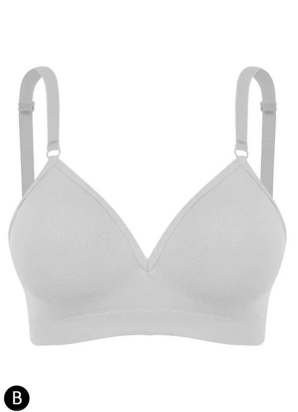 Trifil - Sutiã sem Aro com Bojo Trifil 4935 Taça B 001-Branco 3