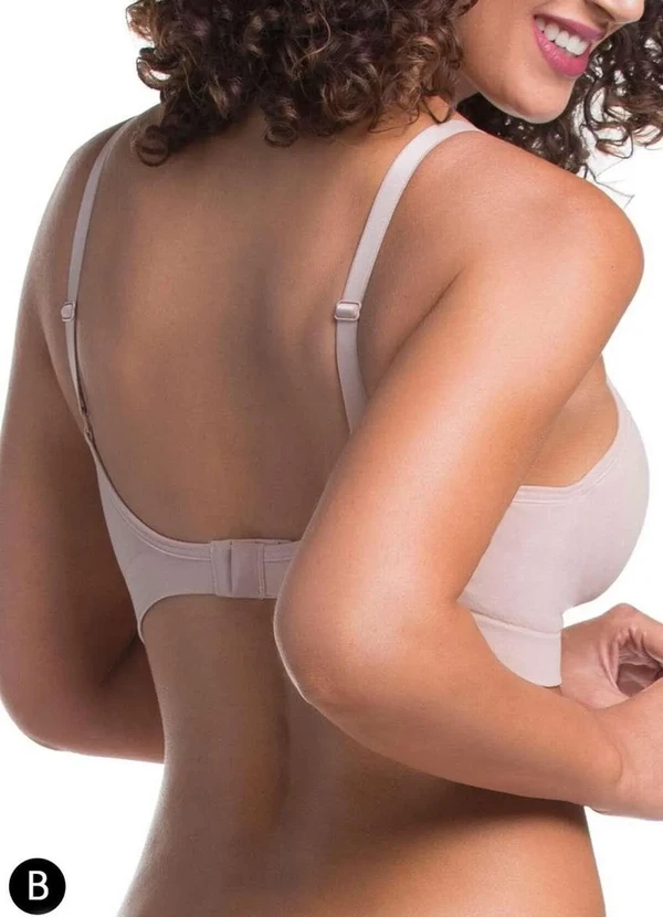Trifil - Sutiã sem Aro com Bojo Trifil 4935 Taça B Se8-Macadâmia 2
