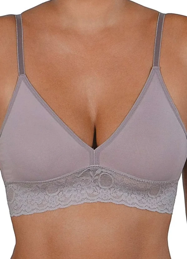 Demillus - Sutiã sem Aro e sem Bojo Caríbdis Demillus 61332 11-Lilás-Místico