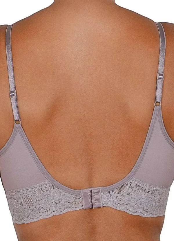 Demillus - Sutiã sem Aro e sem Bojo Caríbdis Demillus 61332 11-Lilás-Místico 2