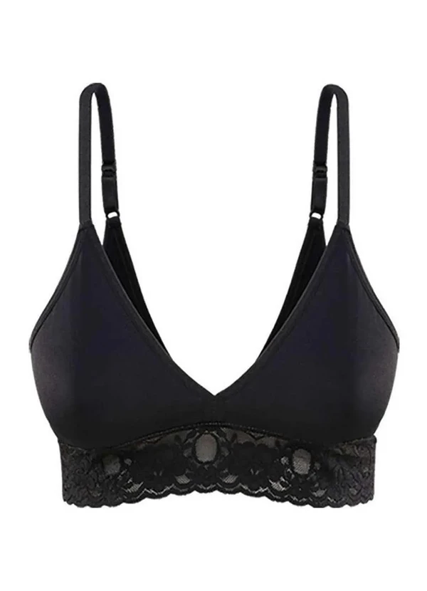 Demillus - Sutiã sem Aro e sem Bojo Caríbdis Demillus 61332 27-Preto 2