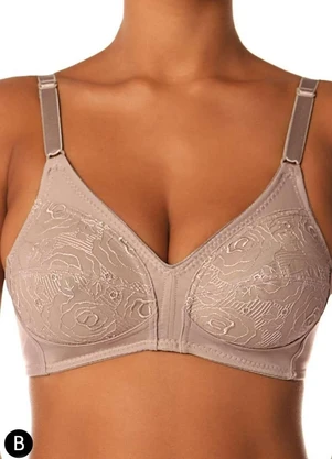 Sutiã sem Aro e sem Bojo Clarineta Demillus 61385 - DEMILLUS