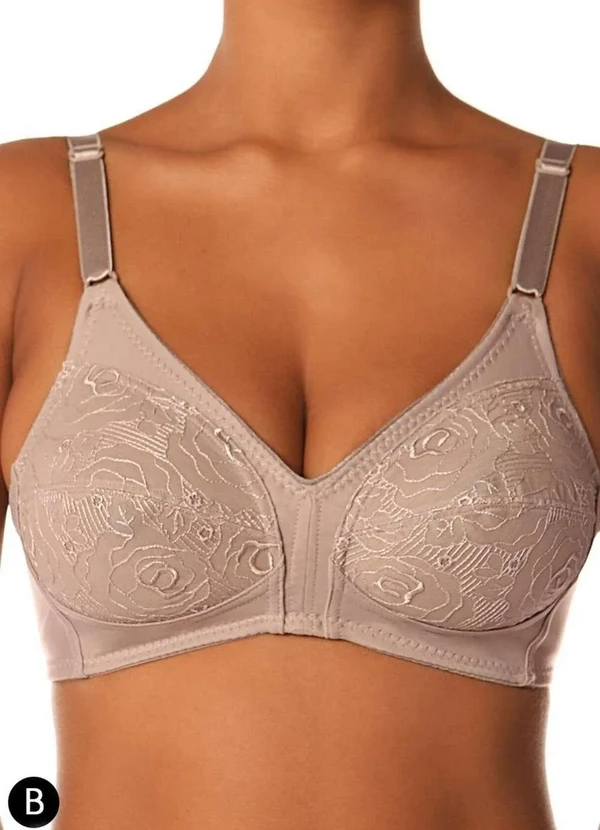 Demillus - Sutiã sem Aro e sem Bojo Clarineta Demillus 61385 11-Lilas-Mistico