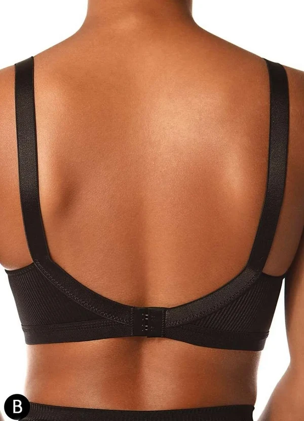 Demillus - Sutiã sem Aro e sem Bojo Demillus 61196/61096 Taça B 27-Preto 2
