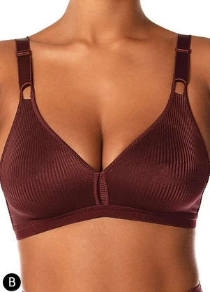 Sutiã sem Aro e sem Bojo Demillus 61196/61096 Taça B - DEMILLUS