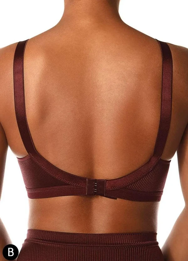 Demillus - Sutiã sem Aro e sem Bojo Demillus 61196/61096 Taça B 50-Vinho-Barolo 2
