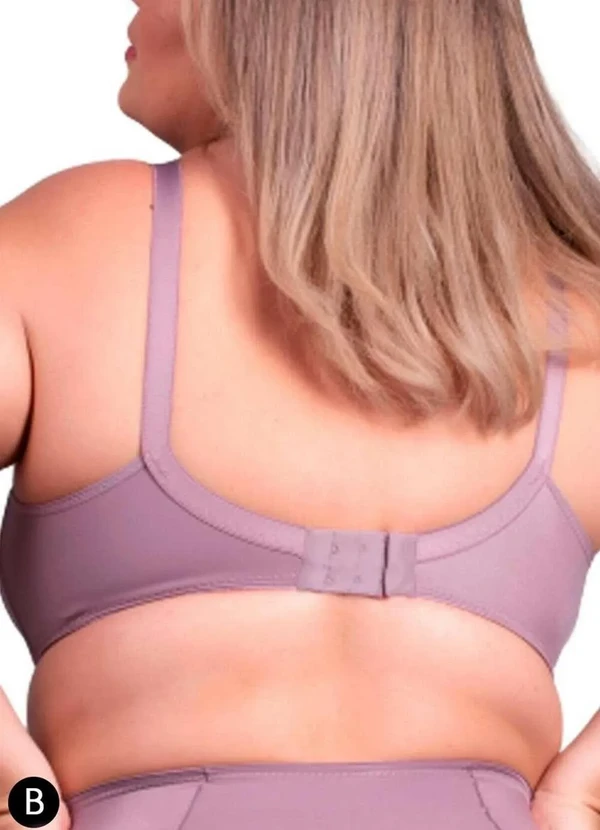 Duloren - Sutiã sem Aro e sem Bojo Duloren 111195 Taça B 77-Beringela 2