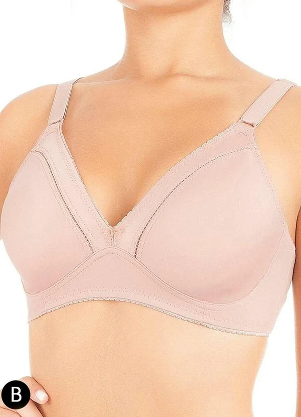 Duloren - Sutiã sem Aro e sem Bojo Duloren 111214 Taça B 27-Castanho
