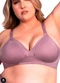 Duloren - Sutiã sem Aro e sem Bojo Duloren 111214 Taça B 77-Beringela - variação: 77-Beringela