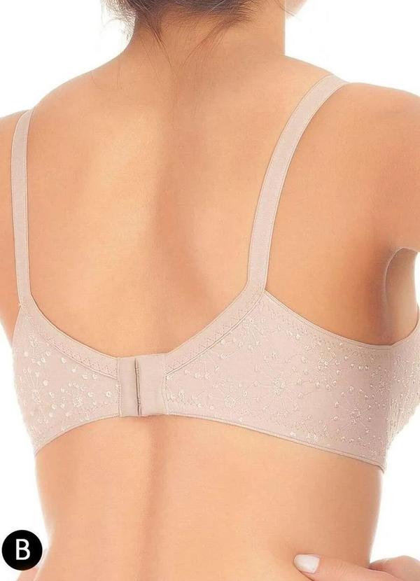 Duloren - Sutiã sem Aro e sem Bojo Duloren 111743 Taça B 41-Bege 3