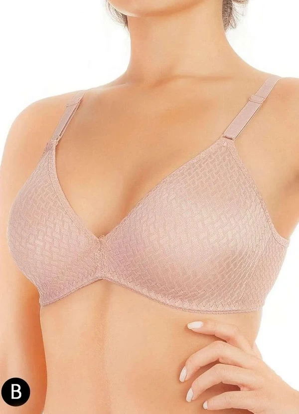 Duloren - Sutiã sem Aro e sem Bojo Duloren 121500 Taça B 27-Castanho 2