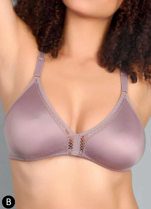 Duloren - Sutiã sem Aro e sem Bojo Duloren 121519 Taça B 77-Beringela