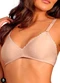 Duloren - Sutiã sem Aro e sem Bojo Duloren 121547 Taça B 77-Beringela - variação: 41-Beige-Fonce