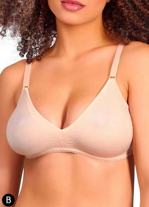 Sutiã sem Aro e sem Bojo Duloren 121566 Taça B - DULOREN