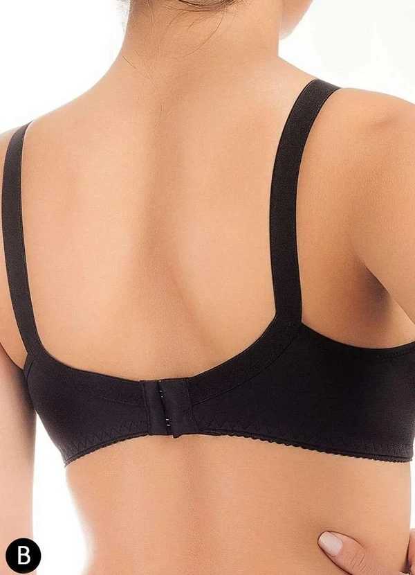 Duloren - Sutiã sem Aro e sem Bojo Duloren 121577 Taça B 11-Pt-Preto 2