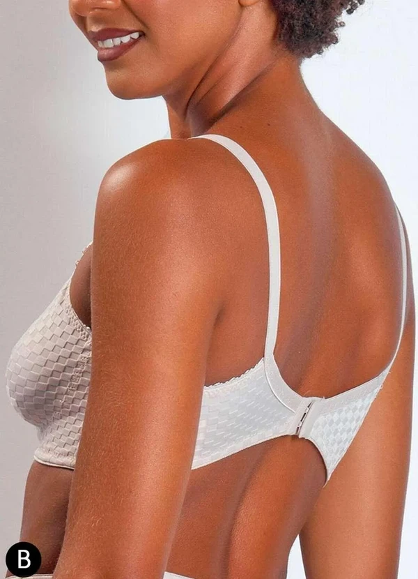 Duloren - Sutiã sem Aro e sem Bojo Duloren 831132 Taça B 31-Colombe 2