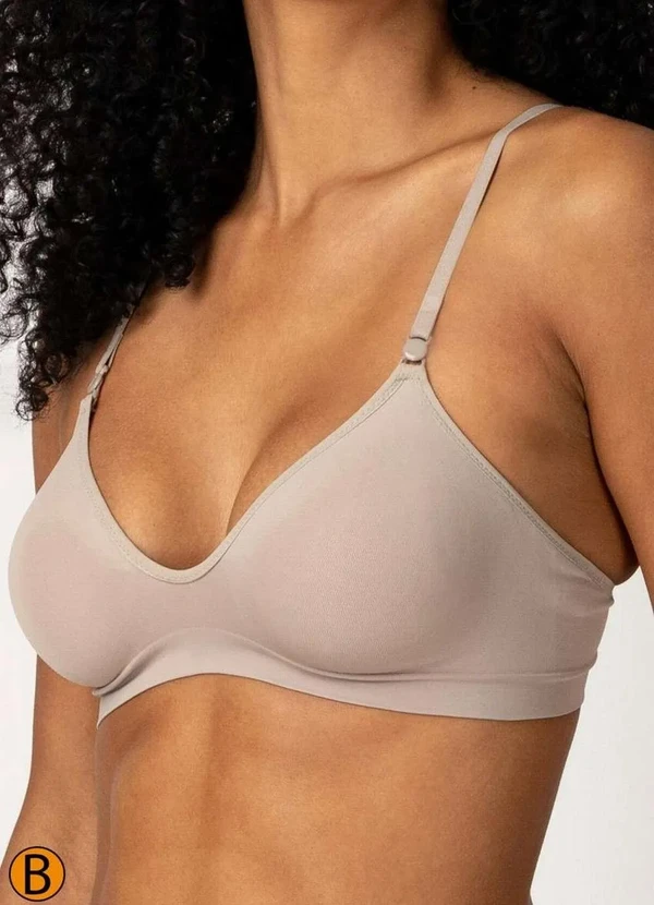 Liz - Sutiã sem Aro e sem Bojo Liz 71710 Taça B 260-Sepia 3