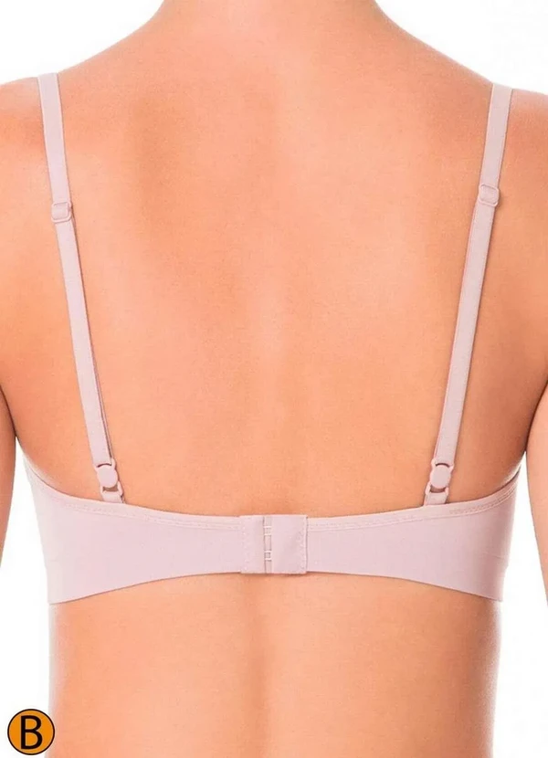 Liz - Sutiã sem Aro e sem Bojo Liz 71710 Taça B 365-Blush 3