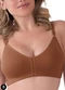 Love Secret - Sutiã sem Aro e sem Bojo Love Secret 803103 Taça B 102-Chocolate - variação: 719-Bronze