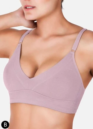 Sutiã sem Aro e sem Bojo Love Secret 955010 - LOVE SECRET