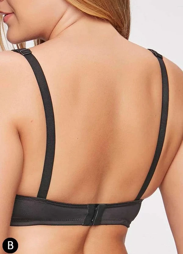 Triumph - Sutiã sem Aro e sem Bojo N Triumph Shape Control 24834 Taça B 217-Preto 2