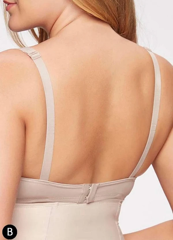 Triumph - Sutiã sem Aro e sem Bojo N Triumph Shape Control 24834 Taça B 228-Base 2