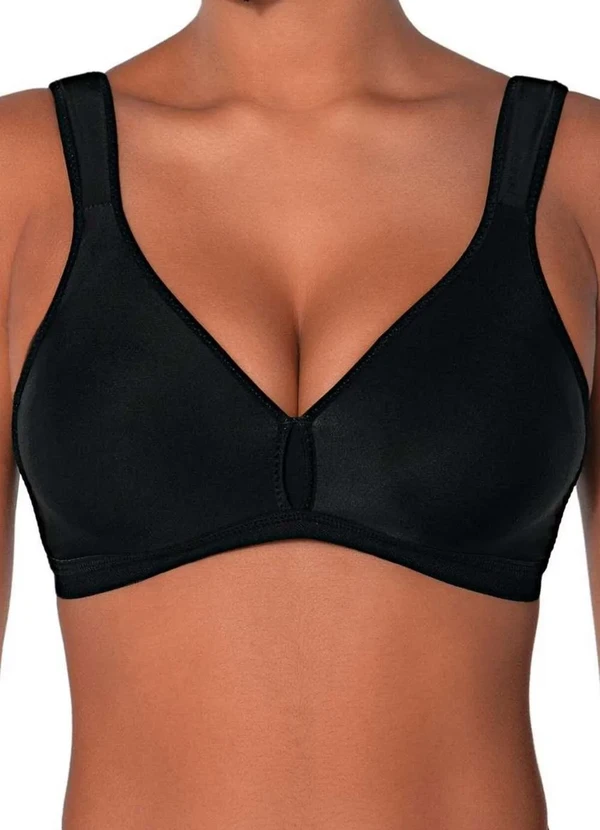 Demillus - Sutiã sem Aro e sem Bojo Olimpo Conforto Demillus 61004 27-Preto