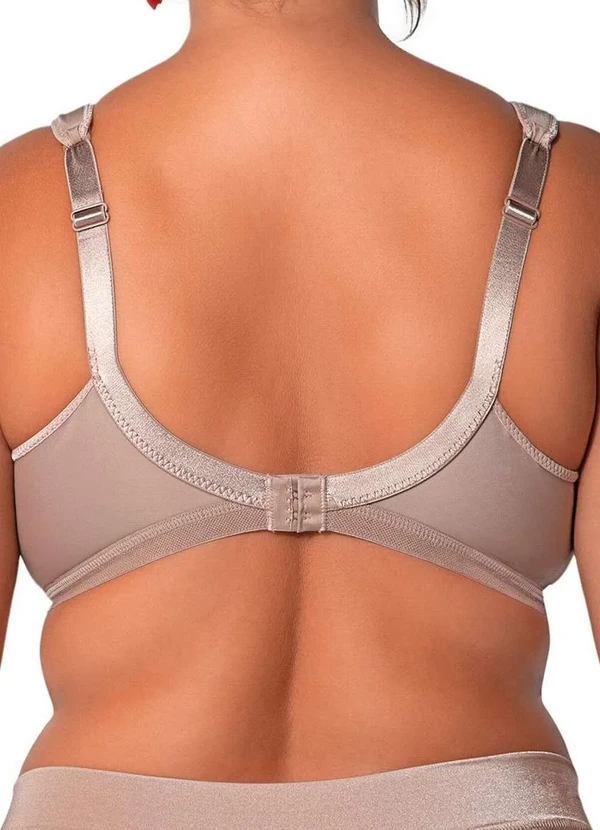 Demillus - Sutiã sem Aro e sem Bojo Olimpo Conforto Demillus 61004 55-Bege-Rosado 2