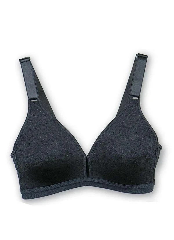 Demillus - Sutiã sem Aro e sem Bojo Olimpo Demillus 61019 27-Preto