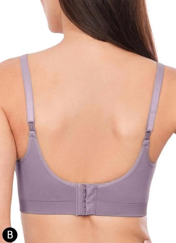 Plié - Sutiã sem Aro e sem Bojo Plie 50148 Taça B 52-Lilac 2