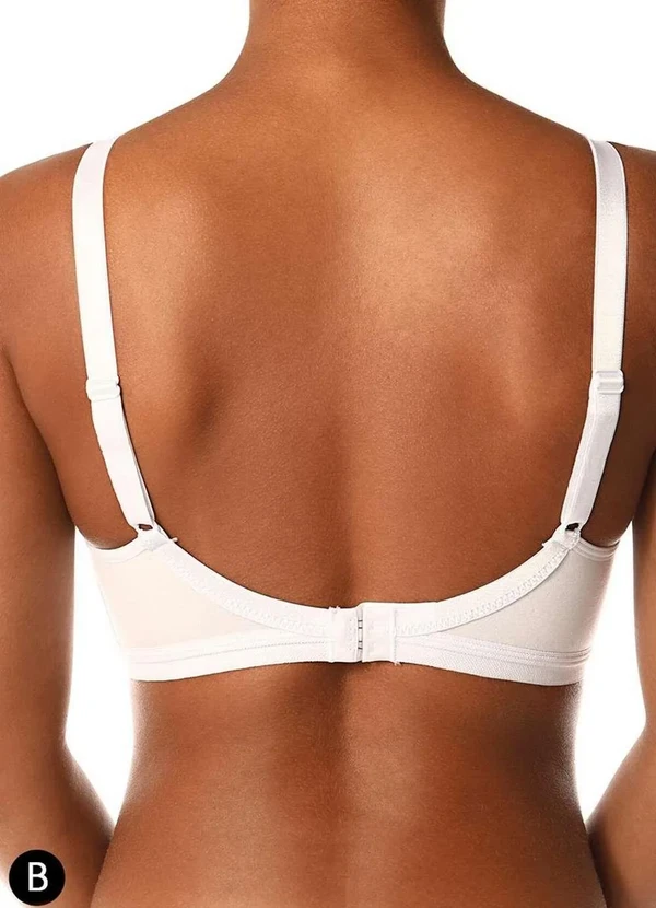 Demillus - Sutiã sem Aro e sem Bojo Secret Cotton Demillus 61052 Taça B 20-Branco 2