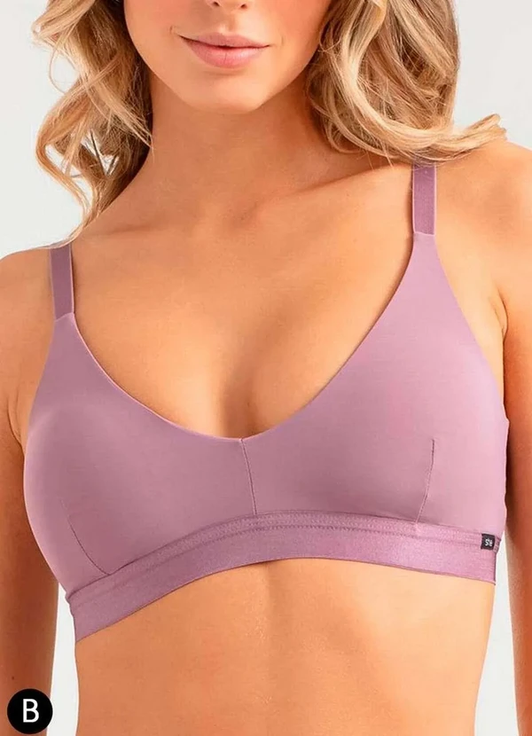 She - Sutiã She 532.01 Taça B Ro03-Rosa 3