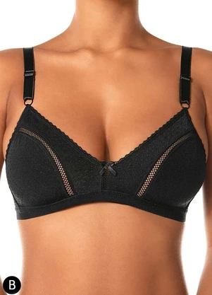 Sutiã Sustentação Bibelô Demillus 61486/78486 Taça B - DEMILLUS