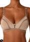 Demillus - Sutiã Sustentação Bibelô Demillus 61486/78486 Taça B 55-Bege-Rosado - variação: 55-Bege-Rosado