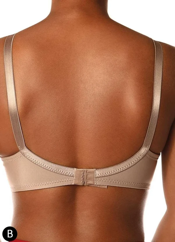 Demillus - Sutiã Sustentação Colonial Demillus 61383/78383 Taça B 55-Bege-Rosado 2