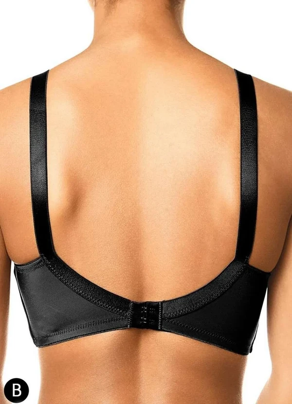 Demillus - Sutiã Sustentação Gallard Control Demillus 78808/78908 Taça B 27-Preto 2