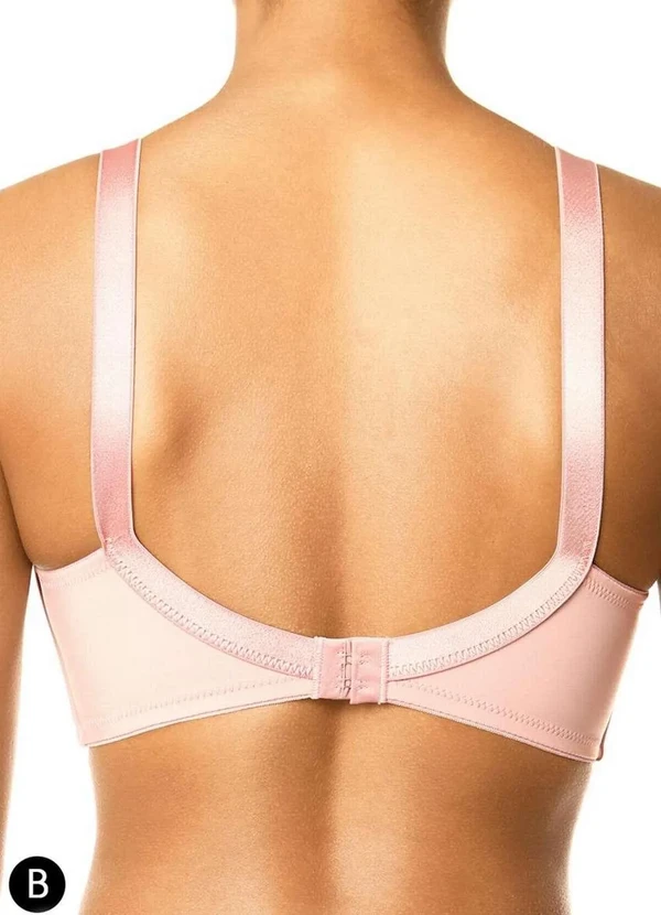 Demillus - Sutiã Sustentação Gallard Control Demillus 78808/78908 Taça B 55-Bege-Rosado 2