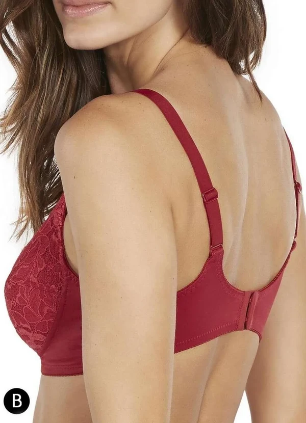 Triumph - Sutiã sem Aro e sem Bojo N Triumph Classic Soft 24340 Taça B 101-Rococó 2