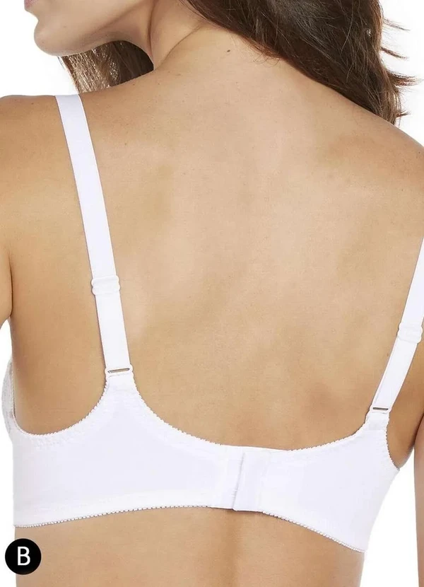 Triumph - Sutiã sem Aro e sem Bojo N Triumph Classic Soft 24340 Taça B 220-Branco 2