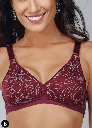 Sutiã Sustentação Olimpo Anizete Demillus 61741 Taça B - DEMILLUS