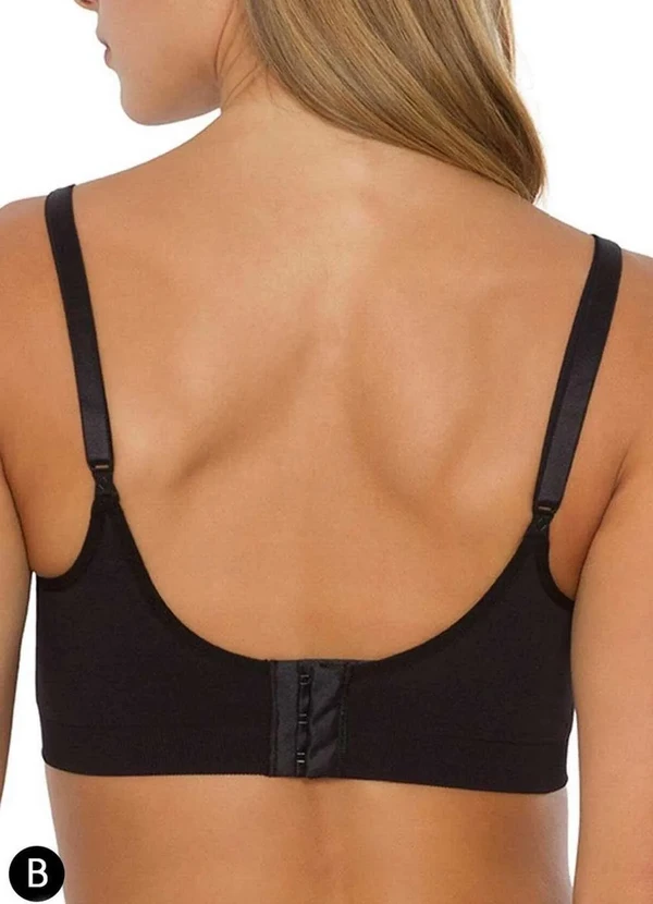 Plié - Sutiã Sustentação Plie 50148 Taça B 35-Preto 2